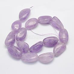Natürlichen Amethyst Perlen Stränge&nbsp;G-L464-11