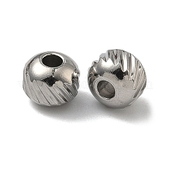 Perline in acciaio inossidabile 304 anti-ossidazione&nbsp;LS-STAS-G133-10P