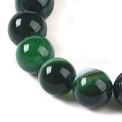 Chapelets de perles en agate à rayures naturelles/agates à bandes&nbsp;G-Z060-A01-B27