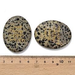 Dalmate jaspe naturels pendentifs&nbsp;G-K353-06G