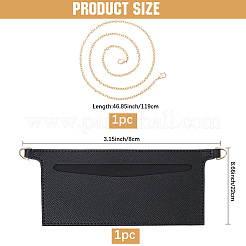 1 x Organizer-Einsatz für Taschen aus Mikrofasertuch&nbsp;DIY-CN0003-30