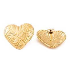 Boucles d'oreilles à tige en acier inoxydable 304 avec placage ionique (IP) pour femmes&nbsp;EJEW-L272-033G-01