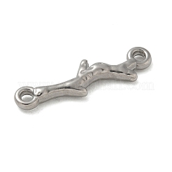 Breloques de connecteur de branche en acier inoxydable 304 anti-ternissement&nbsp;STAS-Q334-62P