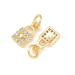 Ottone micro spianare pendenti zirconi&nbsp;X-KK-B167-18G