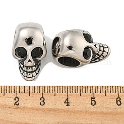 Acciaio chirurgico inossidabile 316 con perline europee di strass&nbsp;STAS-Q326-04AS