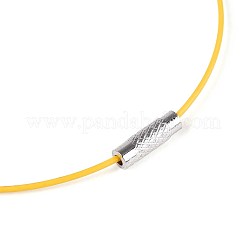 Création de bracelet en fil d'acier bijoux bricolage&nbsp;TWIR-R004-02