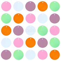 100 g 5 Farben PVC-Paillettenanhänger&nbsp;KY-CY0001-20