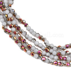 Perles de verre électroplaquées stradns&nbsp;EGLA-H114-01I