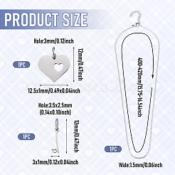 Collane fai da te che fanno kit&nbsp;DIY-TA0015-73I