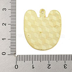 Pendentifs d'émail en alliage&nbsp;ENAM-H045-03LG-05
