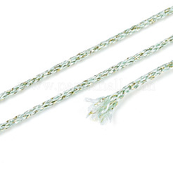 Cordon tressé rond en polyester teint en segment de 100 m&nbsp;OCOR-N009-03B-05