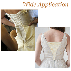 Reemplazo de la cremallera del vestido de novia&nbsp;AJEW-WH0609-837D-01