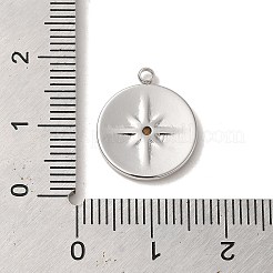 Pendenti in acciaio inossidabile 304 anti-ossidazione&nbsp;STAS-L022-051A-P