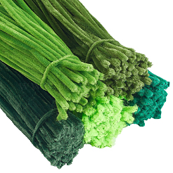 500 Stück 5 Farben DIY Plüschstäbe&nbsp;DIY-SC0003-34