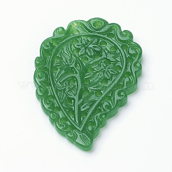Pendentif en jade naturel&nbsp;G-E418-84