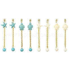Pendientes colgantes de acero inoxidable 304 para mujer&nbsp;EJEW-JE07233