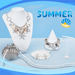 Schmucksets mit Ozeanmotiven&nbsp;SJEW-GA0001-05