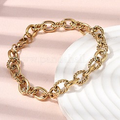 Unisex-Armbänder und -Halsketten aus Edelstahl 304&nbsp;SJEW-L199-11G