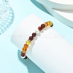 Geflochtene Armbänder aus runden&nbsp;BJEW-JB13904