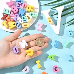 46pcs perles acryliques opaques de placage uv&nbsp;SACR-YW0001-98