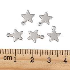 Breloques en acier inoxydable 304 résistant au ternissement&nbsp;STAS-G190-27P-B
