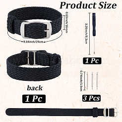 Nylon-Uhrenarmband&nbsp;FIND-WH20019-257A-01