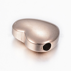 Placcatura ionica (ip) perle in acciaio inossidabile 304&nbsp;STAS-H423-18RG
