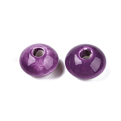 Perline porcellana fatto a mano&nbsp;PORC-Q173-15x10mm-01