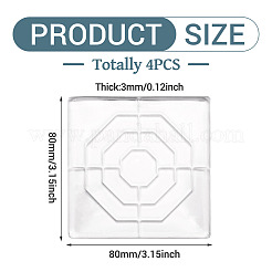Piedino in silicone per mobili&nbsp;AJEW-TADJ0002-007A-03