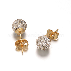 Conjuntos de joyería con collares y pendientes de acero inoxidable 304 esmaltados de tres niveles&nbsp;SJEW-M077-10B