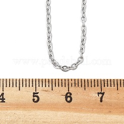 Collane in acciaio inossidabile 304 anti-ossidazione&nbsp;X-NJEW-E080-13P-01