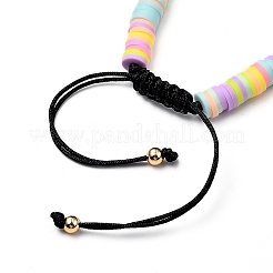 Set di braccialetti di perline di nylon intrecciati regolabili&nbsp;BJEW-JB05314