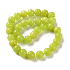 Fili di perline di calcite verde naturale&nbsp;GG-NH0008-A01-12mm-02