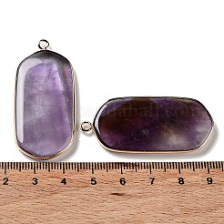 Pendenti d'ametista naturale&nbsp;G-G063-02B