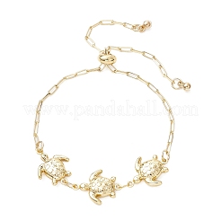 Schildkröten-Armbänder aus Edelstahl 304 mit Schiebeverschluss&nbsp;BJEW-JB13454