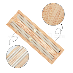 2-Slot-Holzring-Ausstellungsständers&nbsp;RDIS-WH0002-18A
