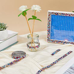 Rhinestone de vidrio termoadhesivos (adhesivo de doble cara en la parte posterior)&nbsp;DIY-WH0683-90A