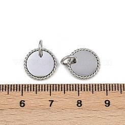 Anhänger aus 304 Edelstahl&nbsp;STAS-L022-183P-02