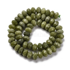 Naturales chinos de abalorios de jade hebras&nbsp;G-K380-A35-02