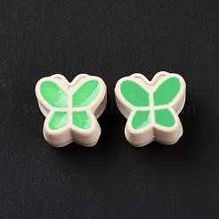 Gummierte Stil Acryl europäischen Perlen&nbsp;SACR-E009-05