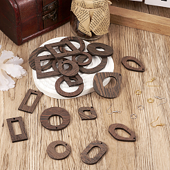 Kit de fabrication de boucles d'oreilles géométriques à faire soi-même&nbsp;DIY-TA0005-31