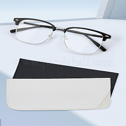 4 étui à lunettes en similicuir 4 couleurs&nbsp;AJEW-LP0002-30B