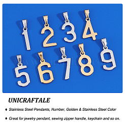 18 pz 18 pendenti in acciaio inossidabile 304&nbsp;STAS-UN0040-46