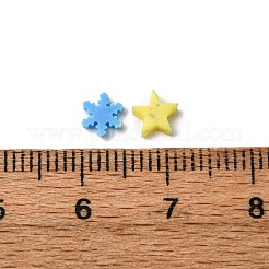 Cabochon in pasta polimerica fatti a mano e perline di plastica per la creazione di gioielli fai da te&nbsp;CLAY-B007-04F