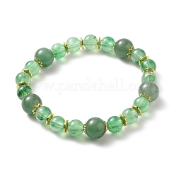 Mehrlagige Stretch-Perlen-Armbänder Sets&nbsp;BJEW-JB05755-03