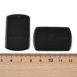 Natürlichen Obsidian Anhänger&nbsp;G-K354-14C