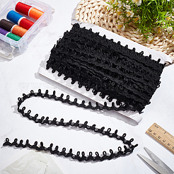 Nastri elastici in poliestere da 25 metro con bottoni&nbsp;SRIB-WH0011-211B