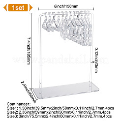 Espositori orecchino acrilico&nbsp;EDIS-WH0021-58B