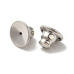 Ohrmuttern aus Messing mit Zahnstangenbeschichtung&nbsp;X-KK-G480-06P
