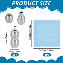 925 Sterling Silber Schraube Spangen&nbsp;STER-BC0004-31P